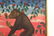 Lawrence Lebduska Folk Art Painting with Monkeys - 4