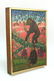 Lawrence Lebduska Folk Art Painting with Monkeys - 7