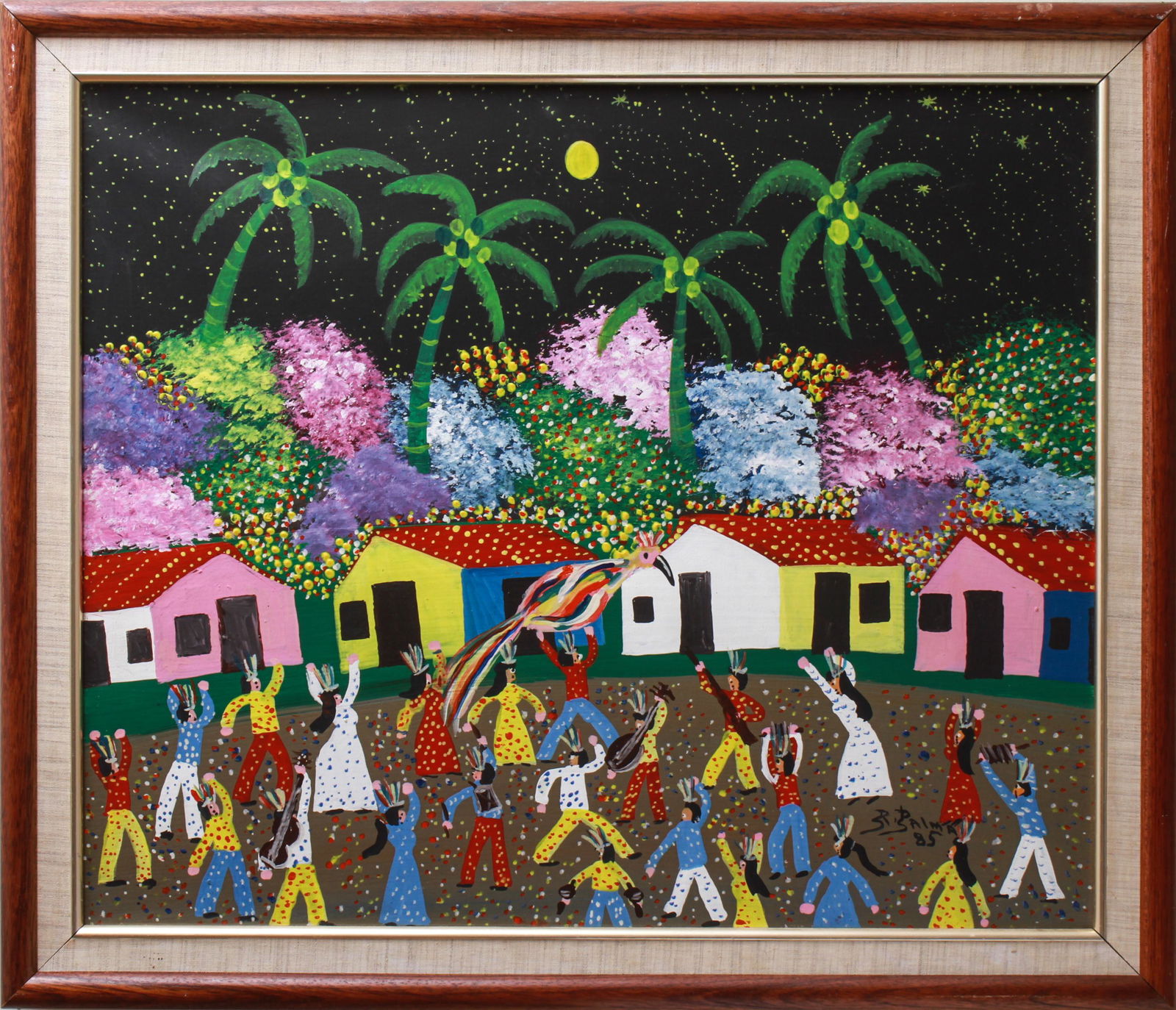 Rafael Palma "El Escorial" Oil on Canvas (1 of 6)