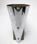 Art Deco Chrome Conical Wall Sconce