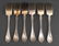 Wallace Rose Pattern Sterling Silver Forks, 6 - 2