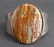 Mid-Century Modern German Silver & Agate Bracelet - 2