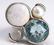 Silver, Opal, Aquamarine, Pearl & Moonstone Ring - 6