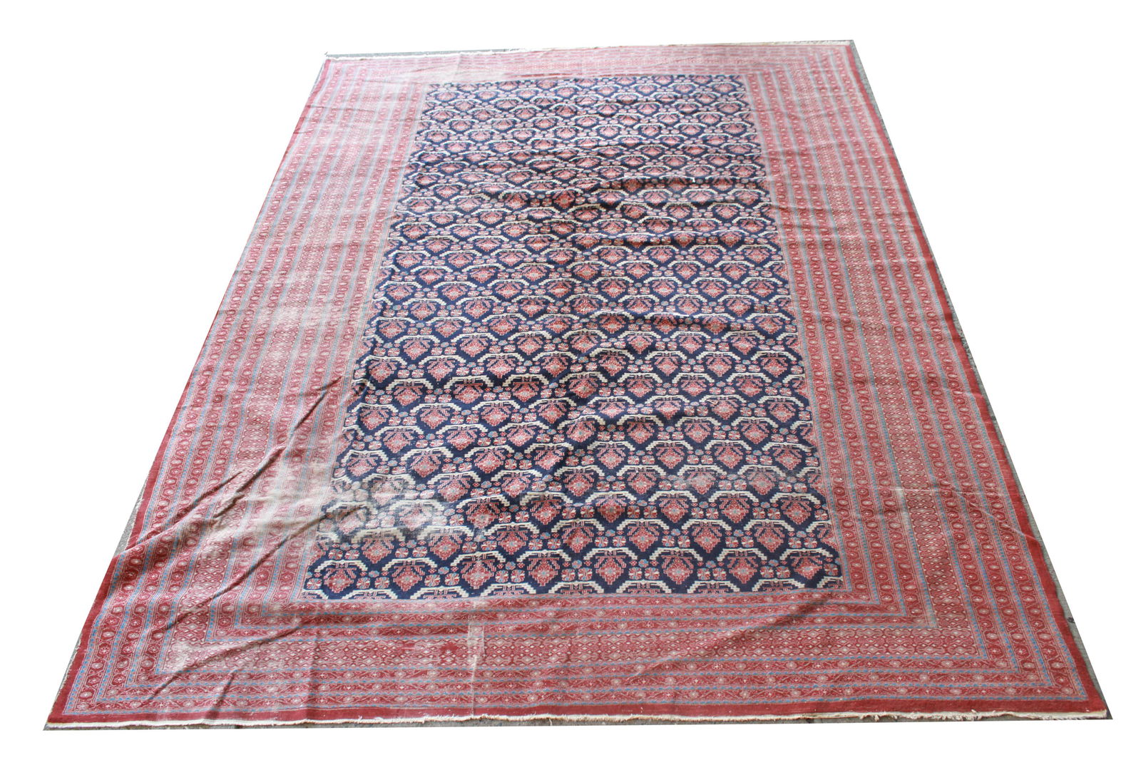 Persian Geometric Carpet 9' 1" x 12' 5 (1 of 4)