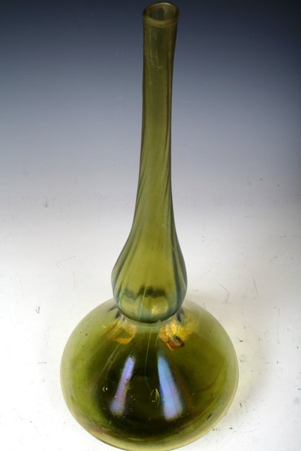 Early Tiffany Elongated Vase X1192 - 7