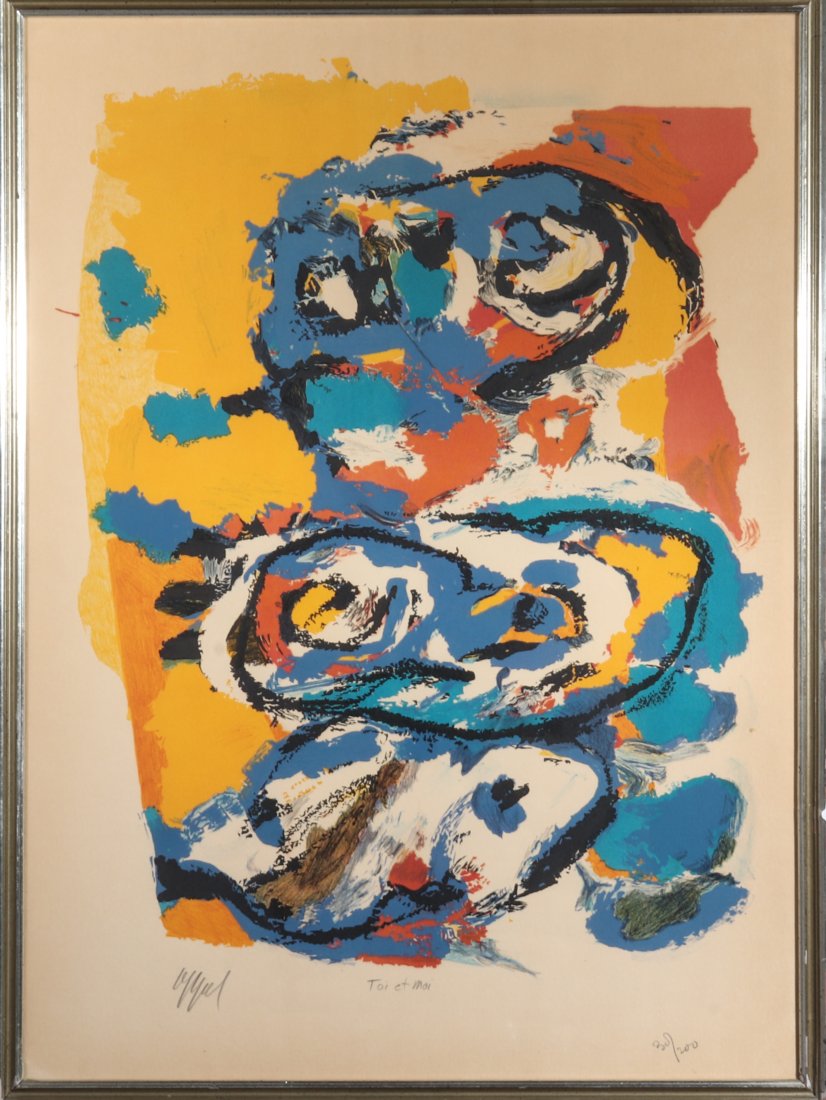Karel Appel "Toi et Moi" Serigraph (1 of 9)