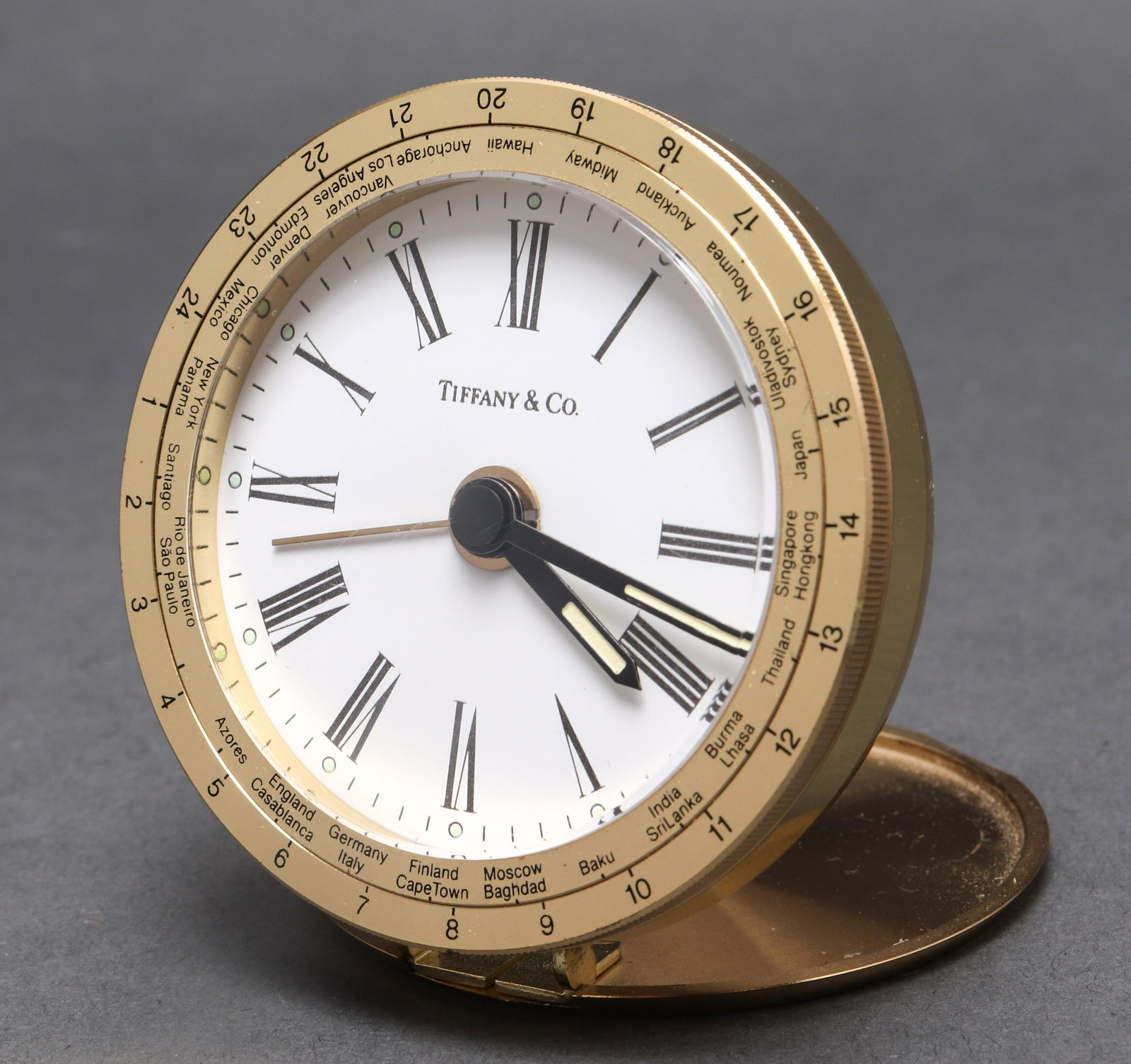 Tiffany & Co. World Travel Clock (1 of 4)
