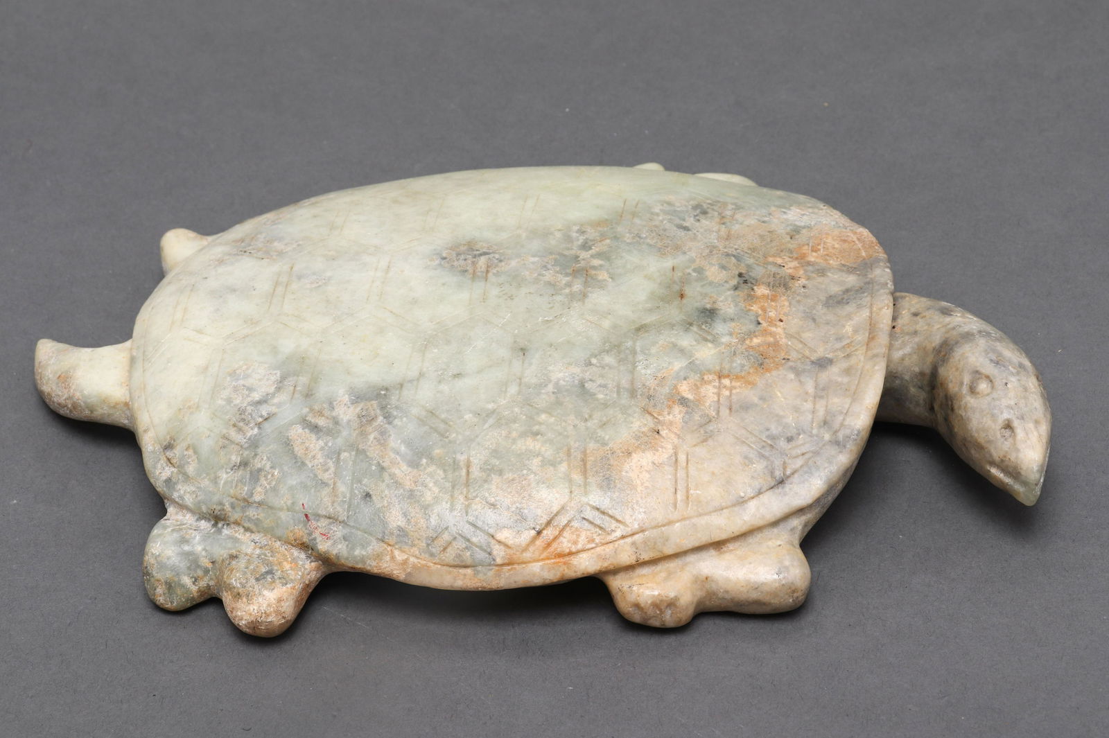 Carved Hardstone Turtle Sculpture (1 of 4)