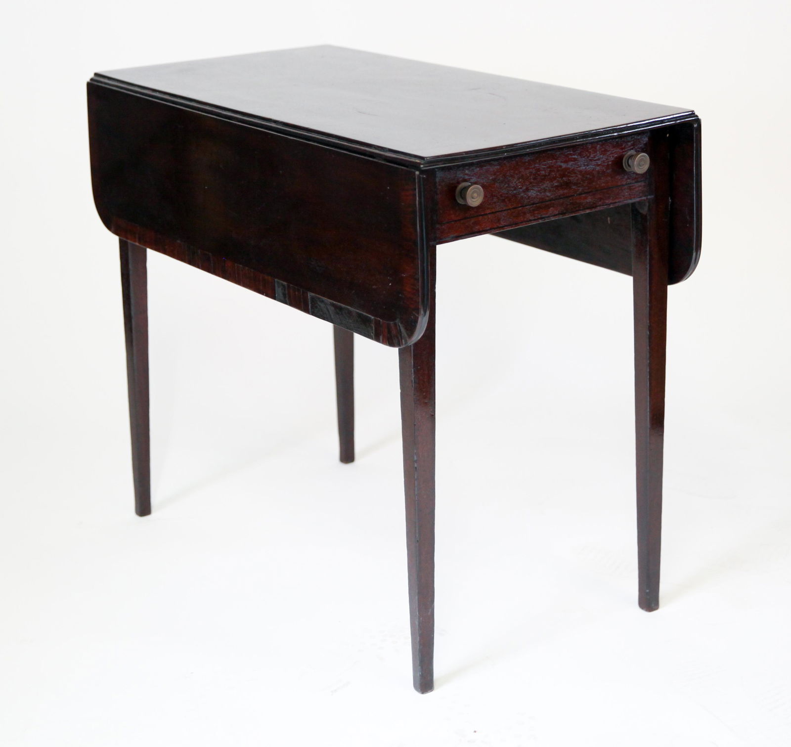 English Hepplewhite Manner Mahogany Pembroke Table (1 of 8)