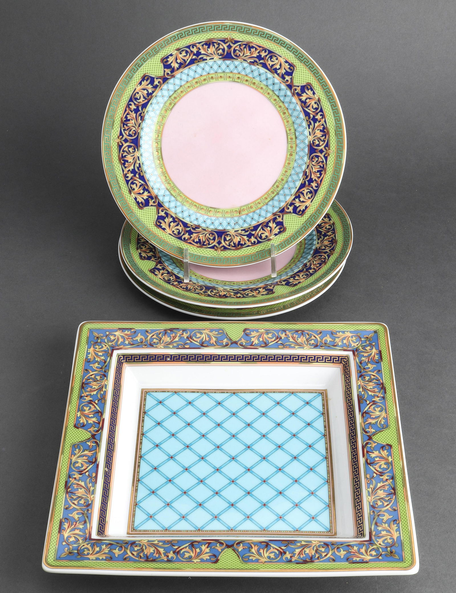 Rosenthal For Versace "Russian Dream" Plates, 4 (1 of 3)