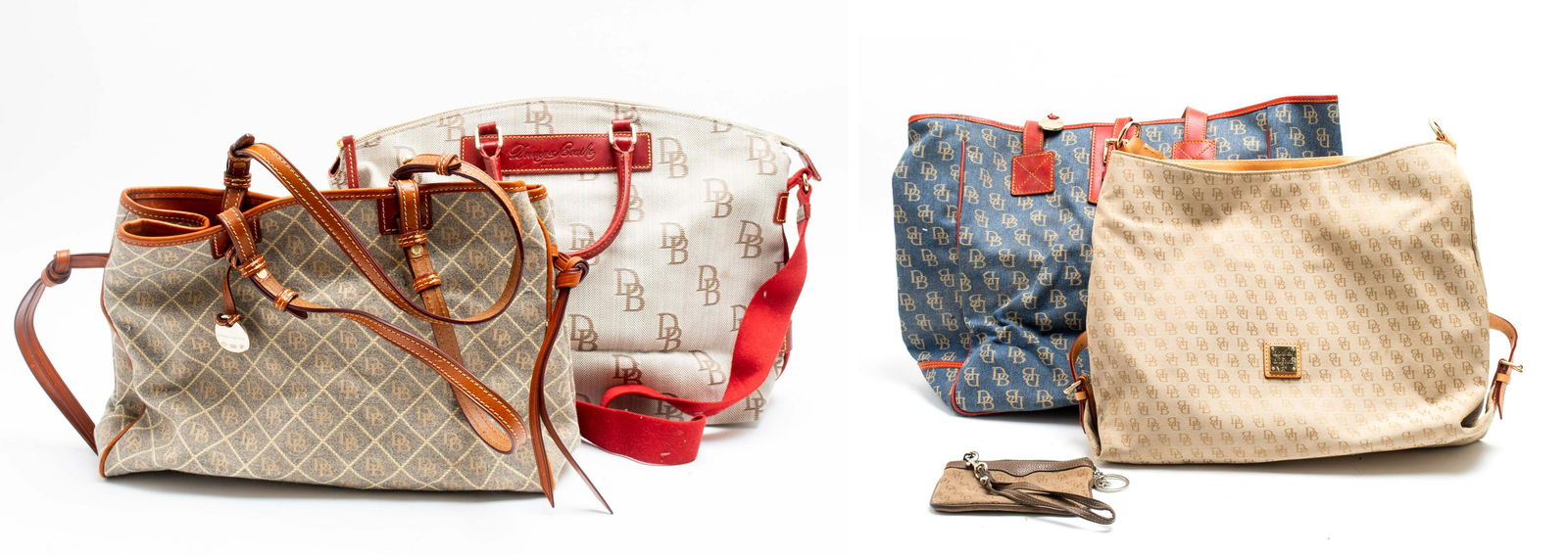 Dooney & Bourke Totebags, Group of 4 (1 of 7)