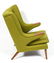 Hans Wegner Style Papa Bear Chair & Ottoman - 6