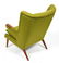 Hans Wegner Style Papa Bear Chair & Ottoman - 7