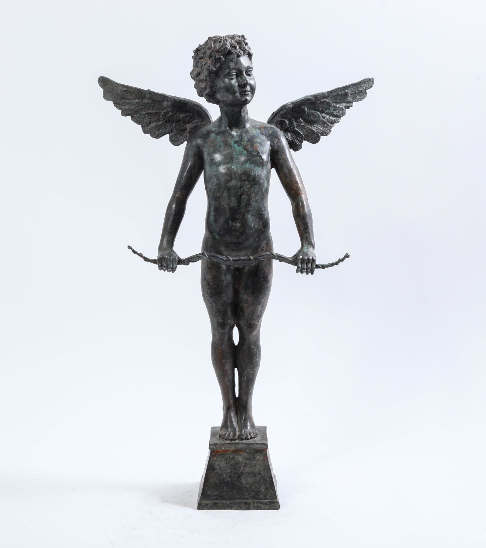 Auguste Moreau "Vici" Bronze Sculpture of Cupid (1 of 6)
