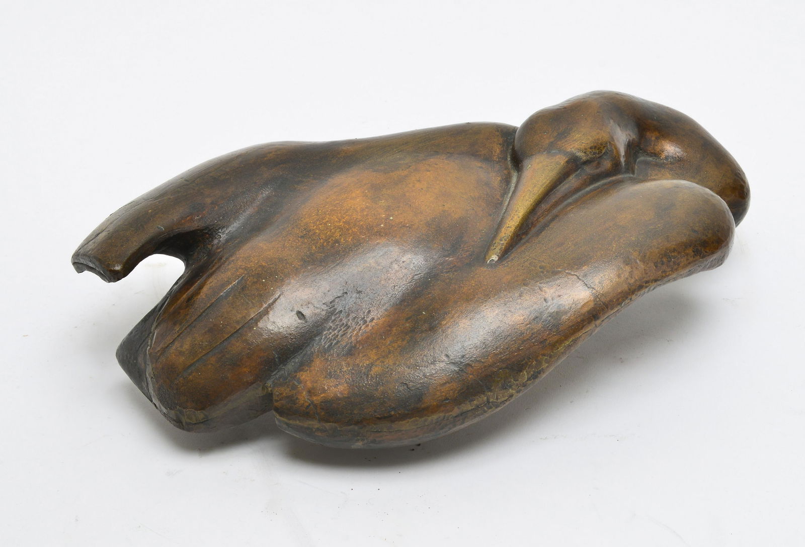 Joseph Constant "Swan" Modern Bronze Sculpture (1 of 7)