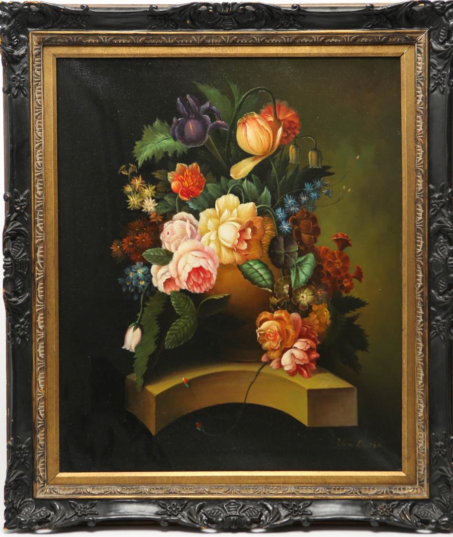 Van Duzer Dutch Manner Still Life Oil on Canvas (1 of 4)