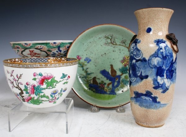 4 19th C Chinese Porcelain Pieces