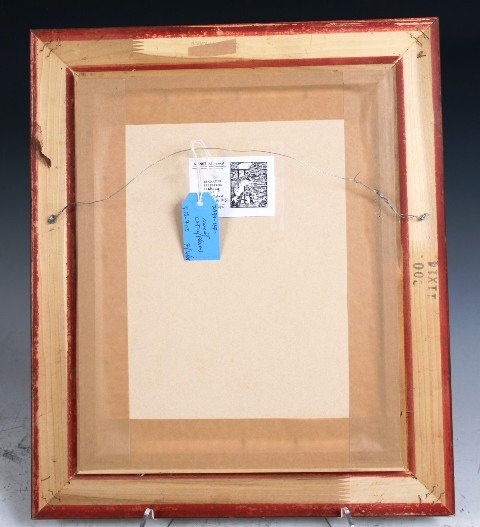 Edouard Manet Cat With Flowers Framed Etching - 6
