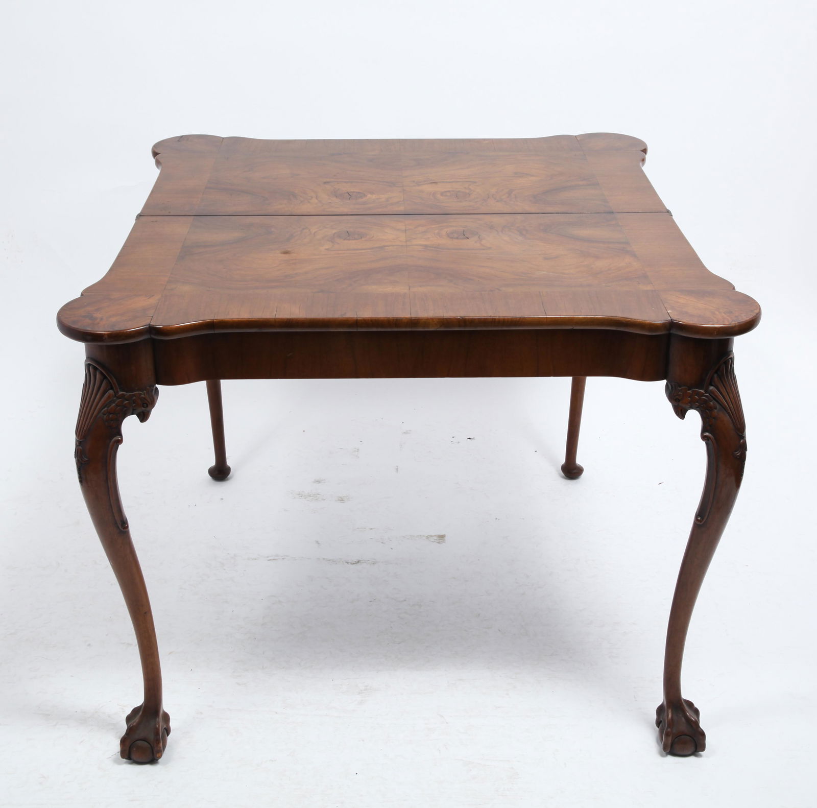 Chippendale Style Flip-Top Console Table (1 of 11)