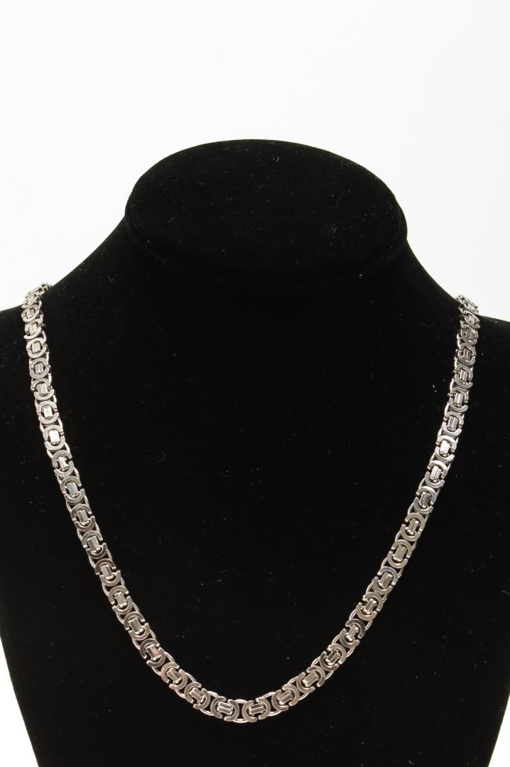 Italian Sterling Silver Chain Necklace (1 of 4)