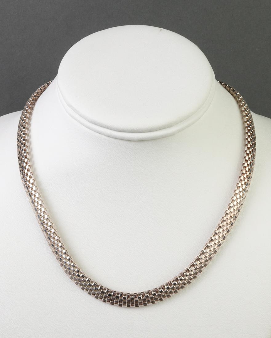 Milor silver necklace sale