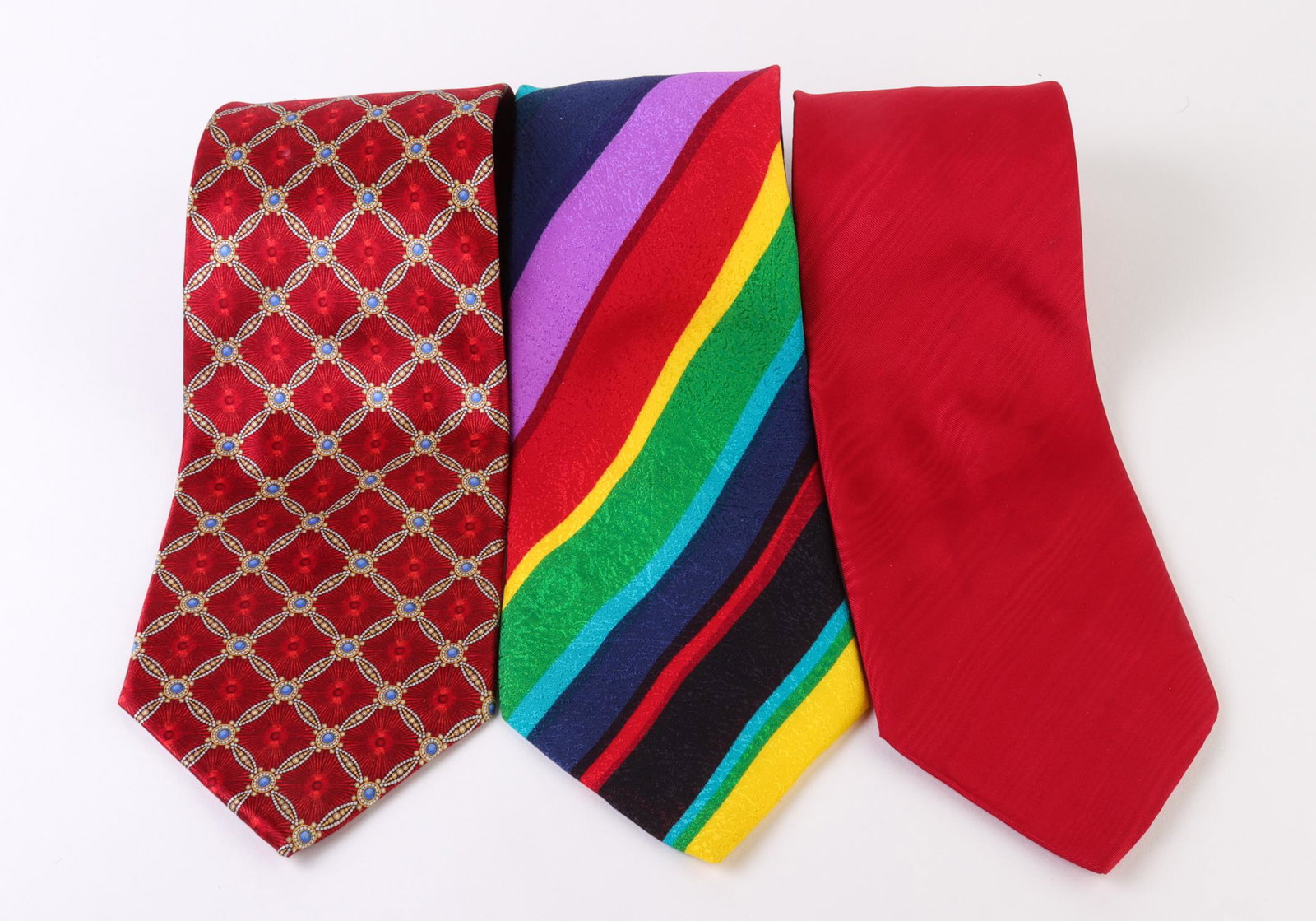 Men's Designer Silk Neckties incl. Versace, 3 (1 of 9)