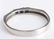 Mid-Century Modern 14K White Gold & Sapphire Ring - 4