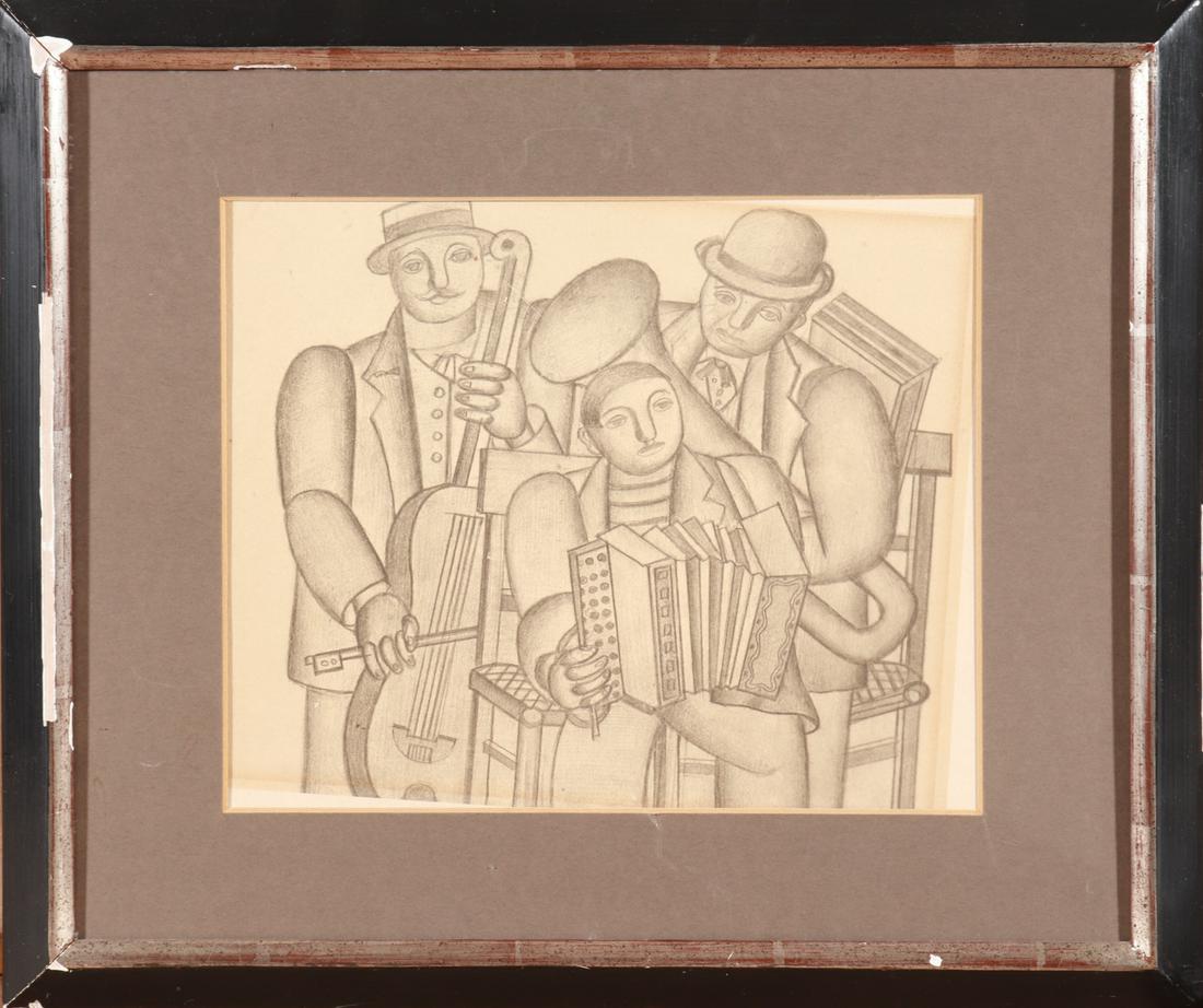Fernand Leger Three Musicians Lithograph (1 of 2)