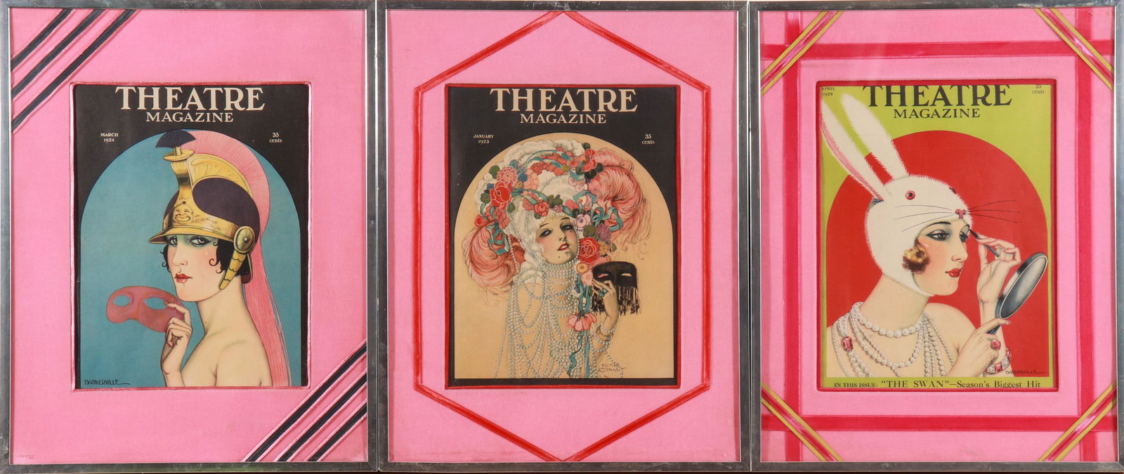 Vintage "Theatre Magazine" Magazine Covers, 3 (1 of 5)