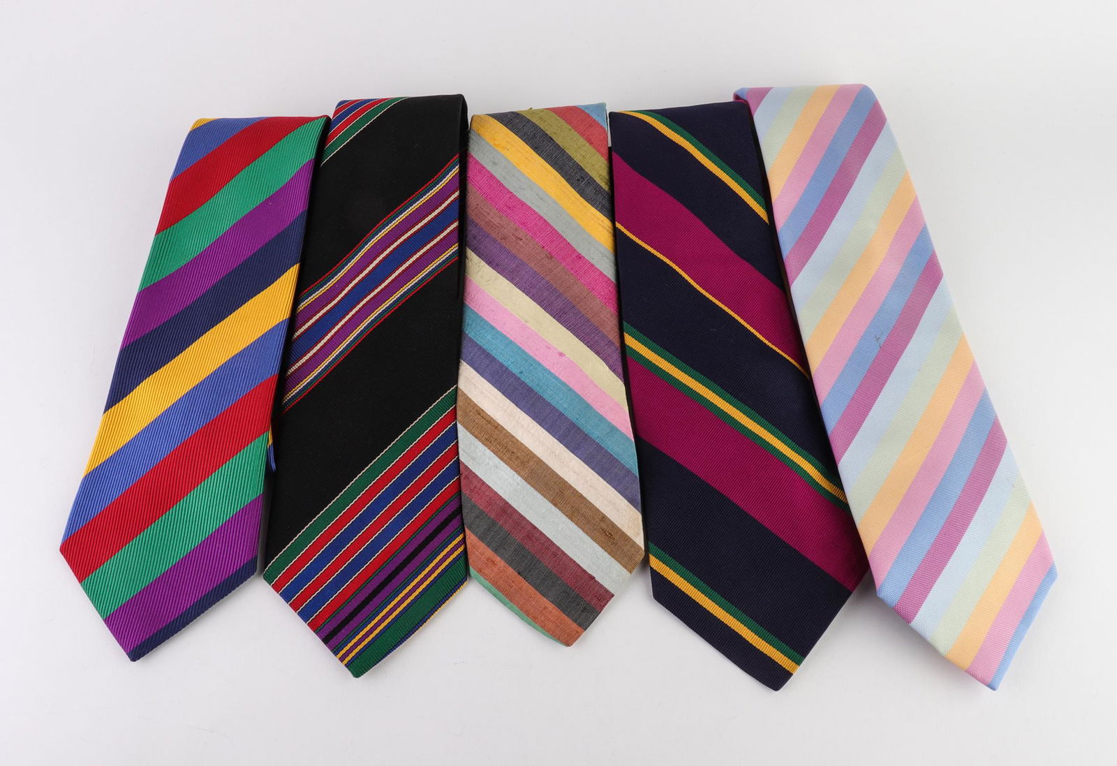 Ralph Lauren & Other Men's Striped Silk Ties, 5 (1 of 8)