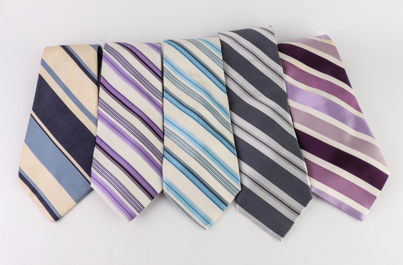 Ralph Lauren & Other Men's Striped Silk Ties, 5 (1 of 8)
