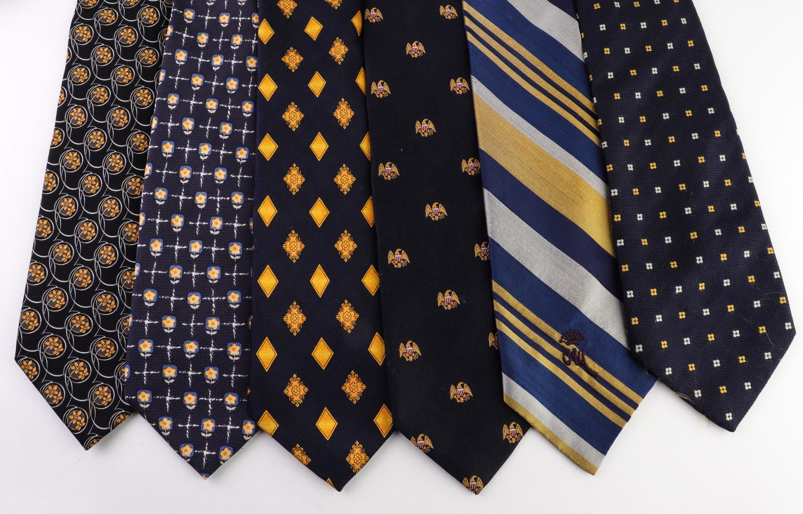 Lanvin & Other Men's Designer Silk Ties, 6 (1 of 7)