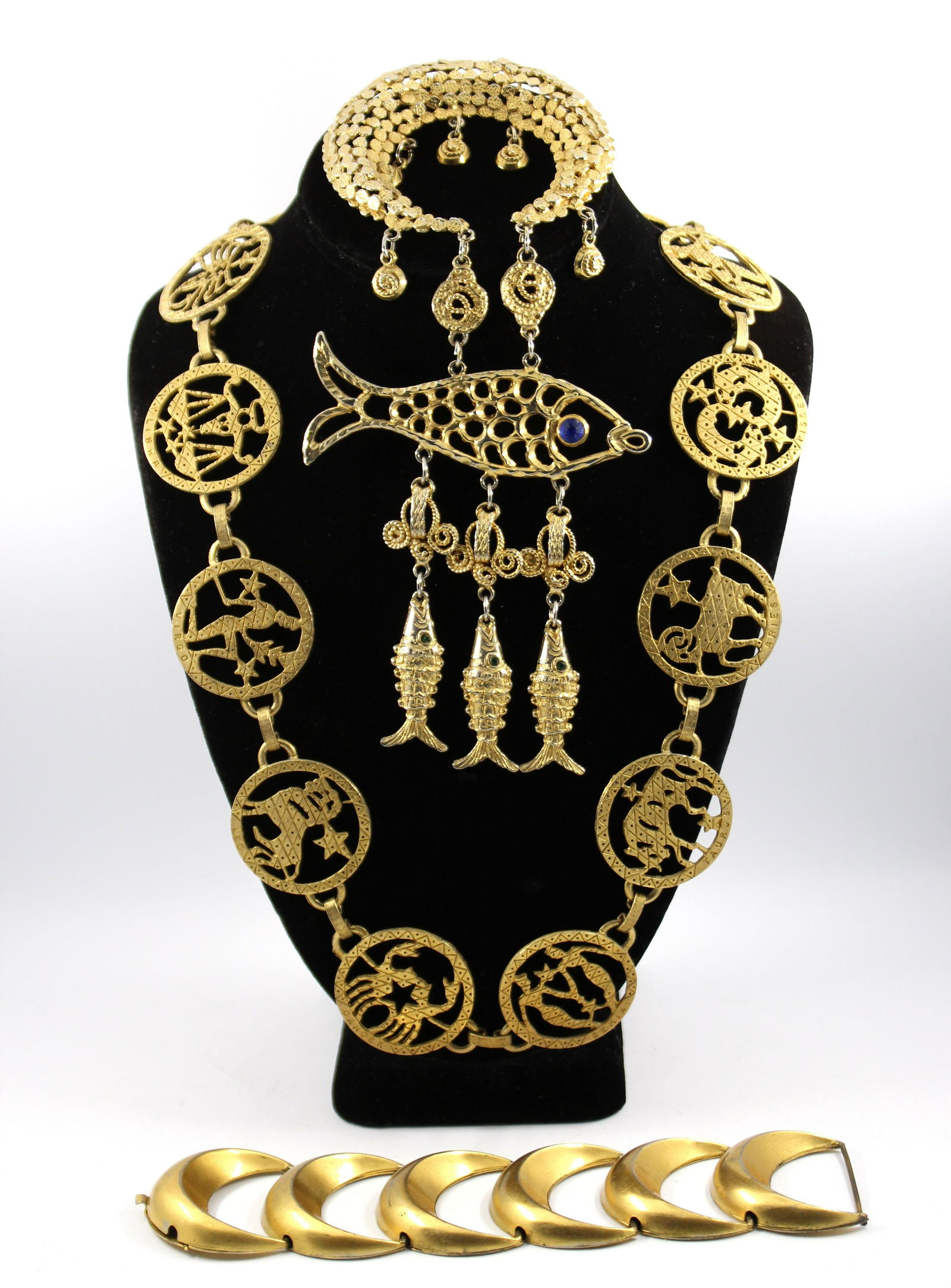 Misc. Mystical-Themed Gold-Tone Jewelry, 3 (1 of 15)