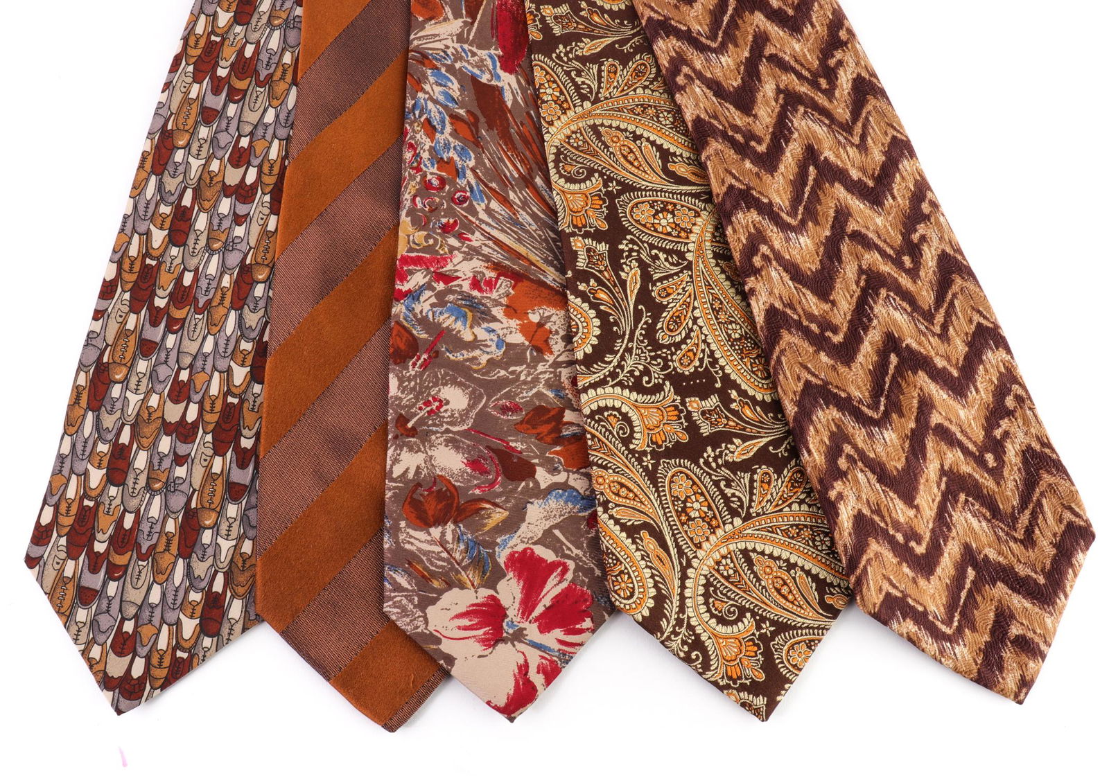 Bachrach & Other Men's Patterned Silk Ties, 5 (1 of 8)