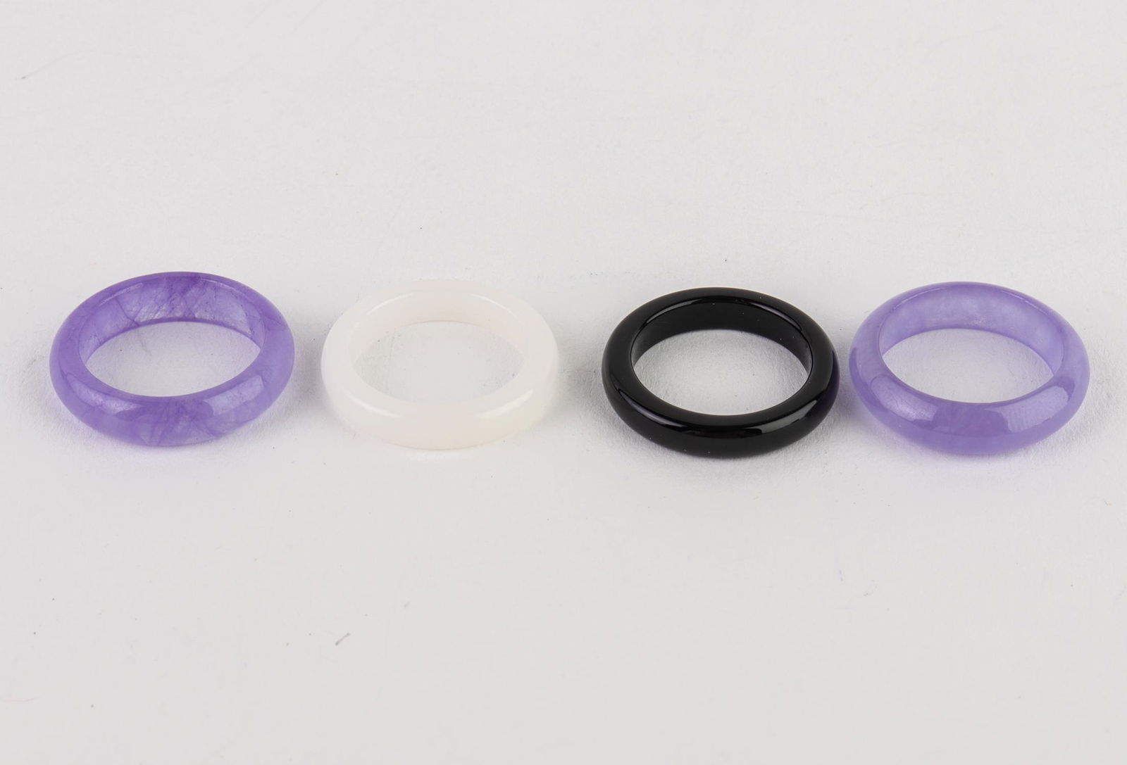 Jade Ring Assortment, Group of 4 (1 of 2)