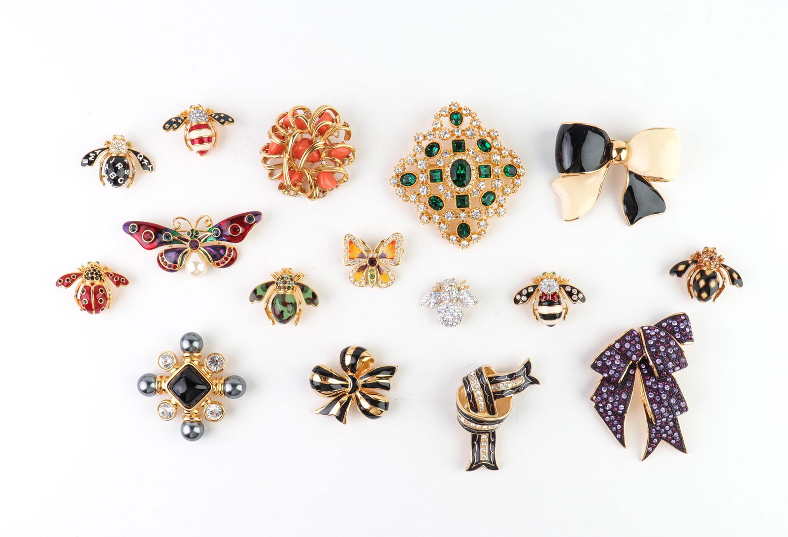 Joan Rivers Rhinestone Brooch Assortment, 16 (1 of 8)