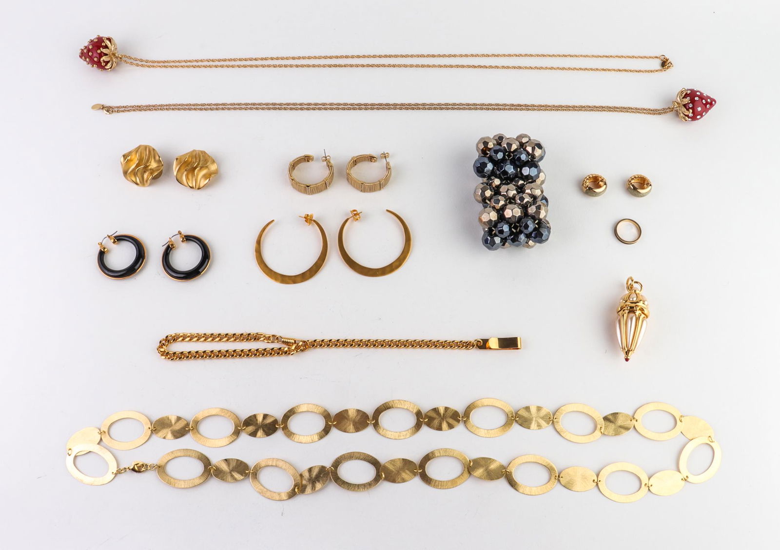 KJL, RLM & Other  Assorted Gold-Tone Jewelry, 12 (1 of 8)