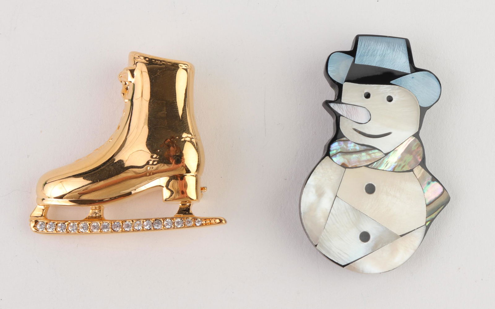 Winter Motif Costume Brooches, Group of 2 (1 of 2)