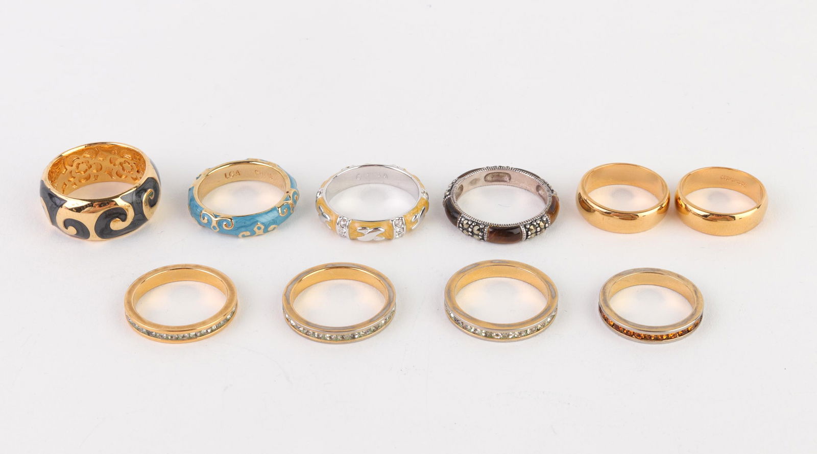 Costume Jewelry Fashion Ring Assortment, 10 (1 of 5)