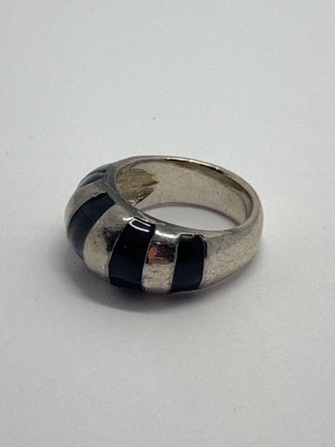 Sterling Silver & Onyx Ring (1 of 3)