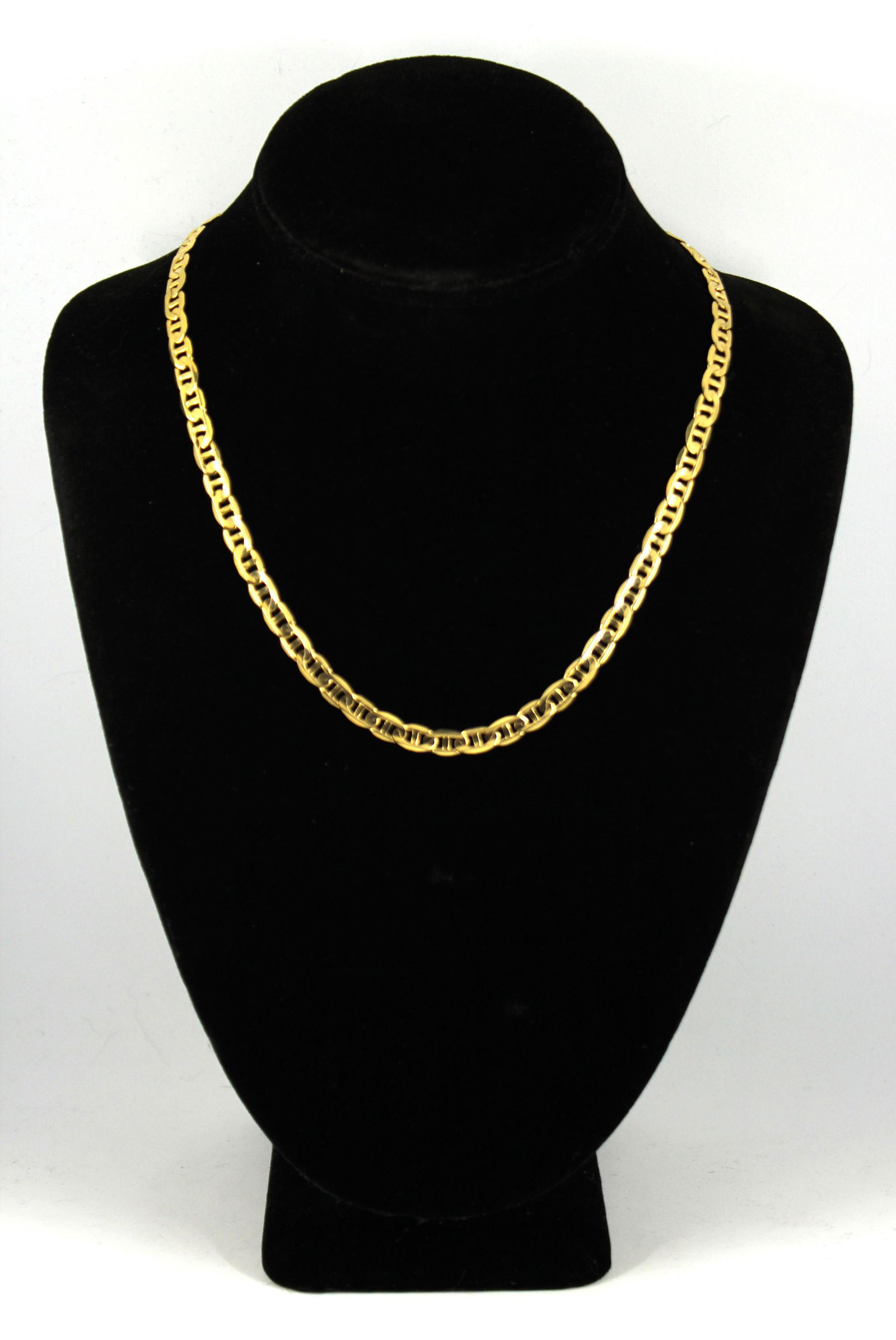 Vintage 10K Gold Chain Link Necklace (1 of 12)