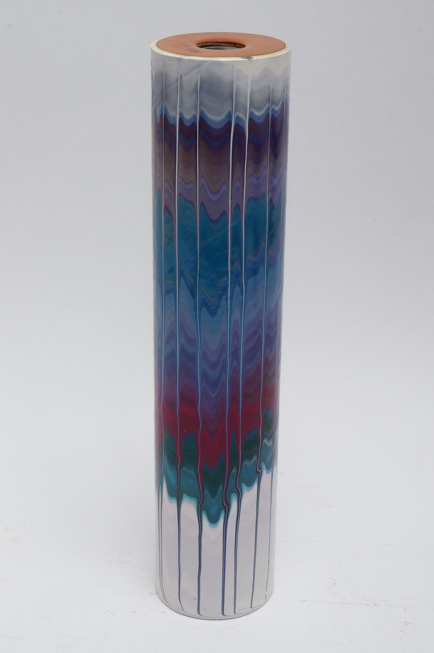 Vintage Modern Lacquered Wood Kaleidoscope (1 of 4)