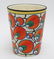 Modern Czech Hand-Painted Ceramic Vase