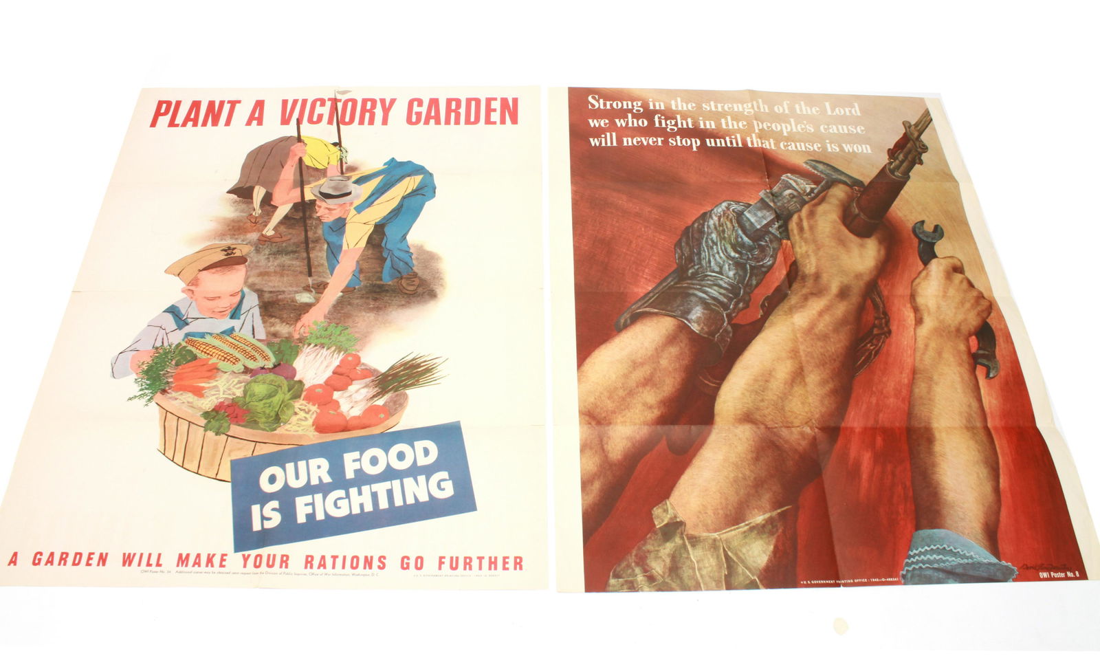 American WWII "Strength", Victory Garden Posters 2 (1 of 8)
