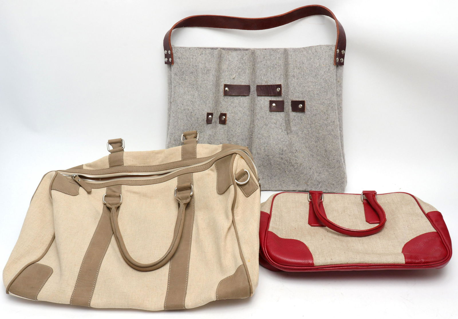 Assorted Satchel and Tote Handbags, 3 (1 of 8)