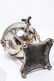 Silver Plate Samovar with Lion Heads - 11
