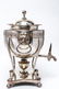 Silver Plate Samovar with Lion Heads - 14