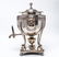Silver Plate Samovar with Lion Heads