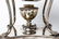 Silver Plate Samovar with Lion Heads - 8