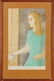 "Opening the Door" Modern Woodblock Print